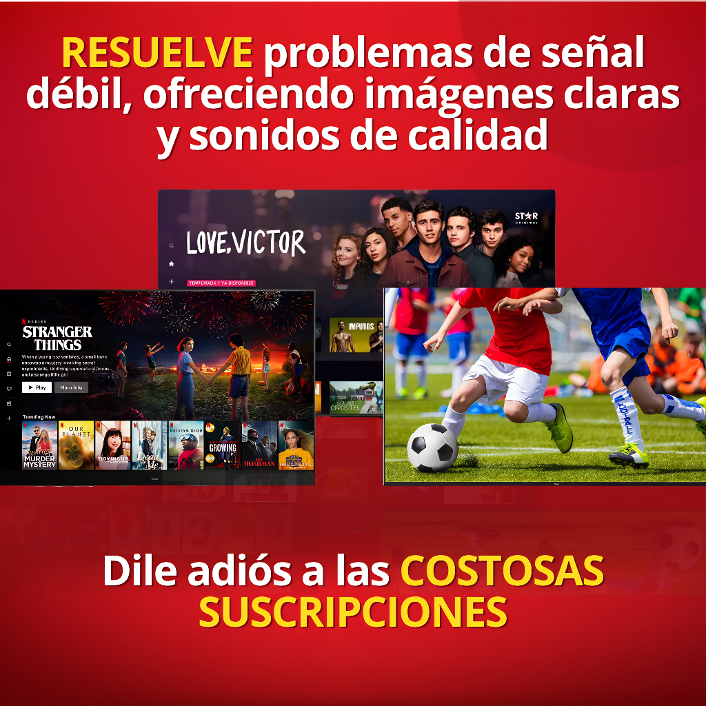 ANTENA HD DE TV DIGITAL - OFERTA EXCLUSIVA