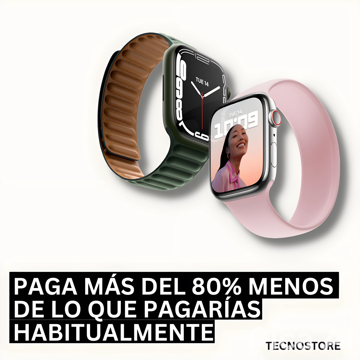 Apple Smart Watch + 7 Correas + Envío Gratis