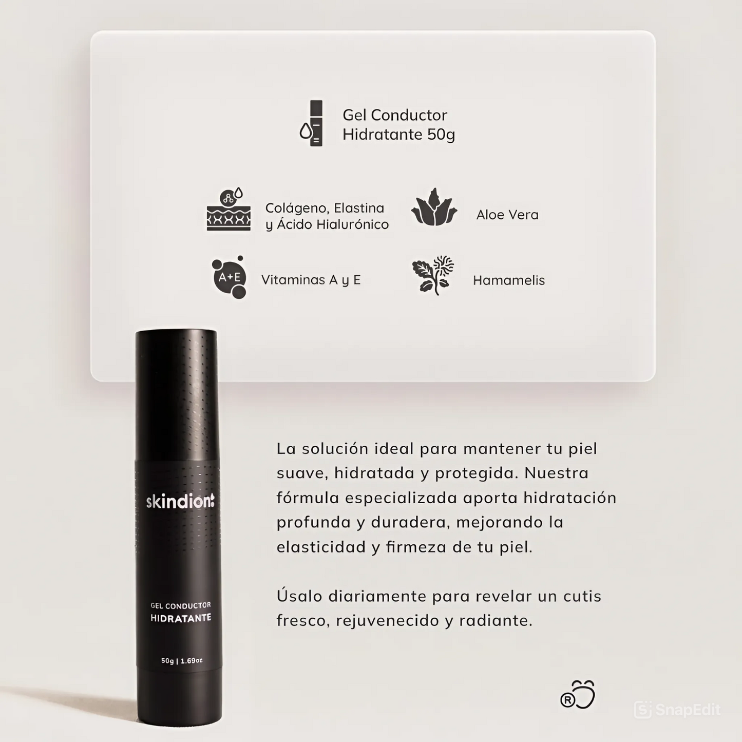 Masajeador Facial con Microcorriente - SKINDION®